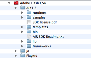 Flash CS4 AIK1.5