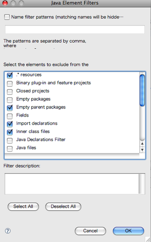 java package Explorer